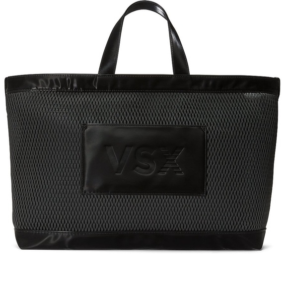 Victoria's Secret 🖤 Black Mesh VSX black Tote | NWT - Picture 2 of 11